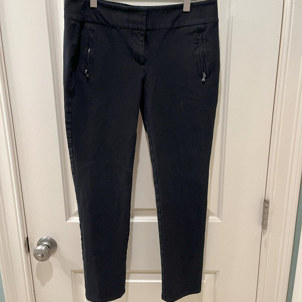 Loft Black Size 4 Modern Fit Business Casual Dress Pant